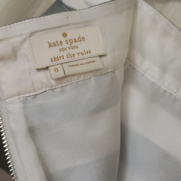Kate Spade stripe skirt - Picture 6 of 12